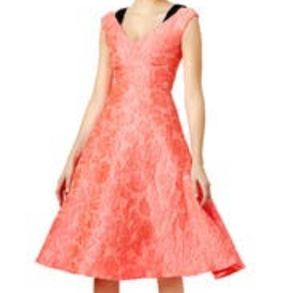 Tracy Reese Pink Jacard Betty Dress Size 6